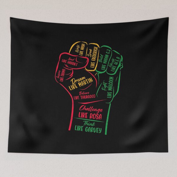 Item preview, Inspiring Black Leaders Power Fist Hand designed and sold by wansilastomi.