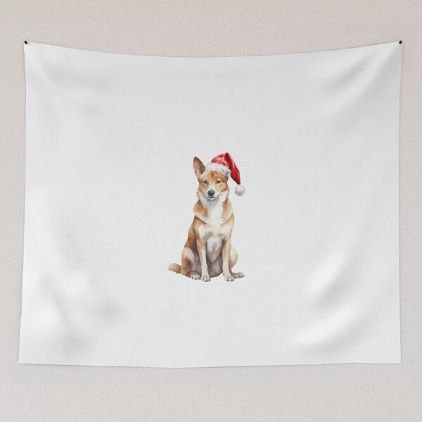 Item preview, Canaan DogChristmas designed and sold by Timeless Bond Designs.