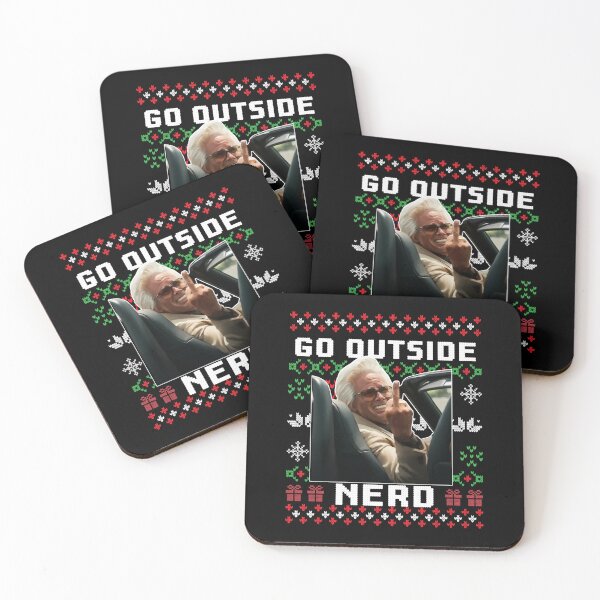Item preview, Funny Baby Billy Go Outside Nerd Chritsmas Sweater designed and sold by JaquelinDach.