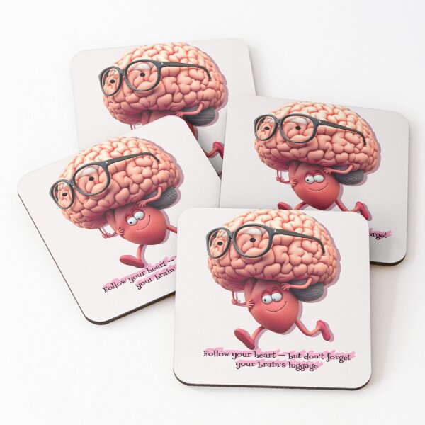 Item preview, Heart and Brain designed and sold by MoonsunCraft.