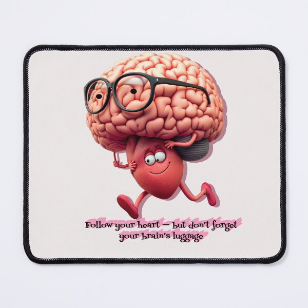 Item preview, Heart and Brain designed and sold by MoonsunCraft.