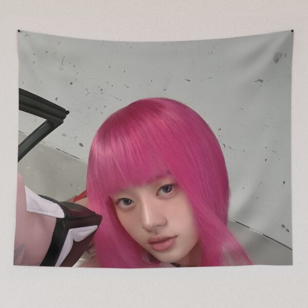 Item preview, Minju — Not Cute Anymore Aesthetic Print designed and sold by Valereekmerch.