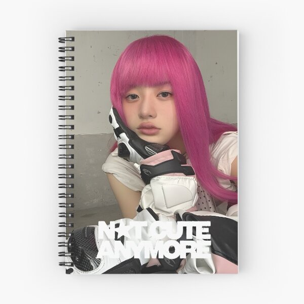 Item preview, Minju — Not Cute Anymore Aesthetic Print designed and sold by Valereekmerch.