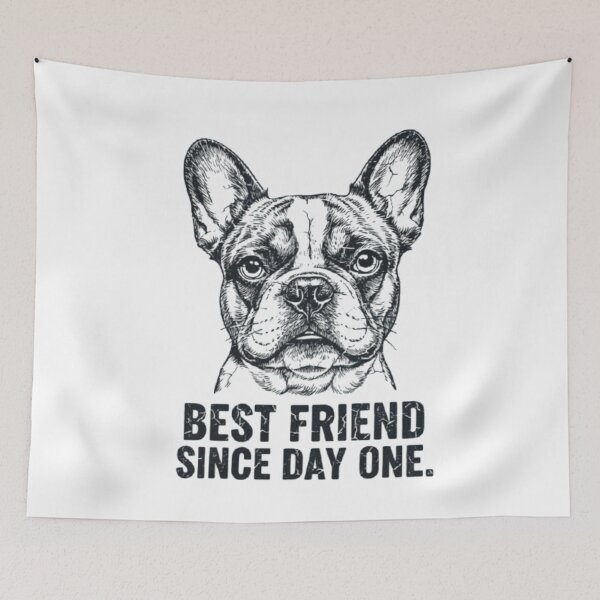 Item preview, URBAN ROGUE - Best Friend Frenchie designed and sold by Urbanrogue&co.