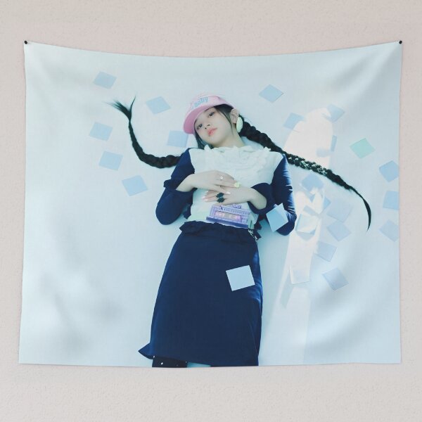 Item preview, Minju — Not Cute Anymore Aesthetic Print designed and sold by Valereekmerch.