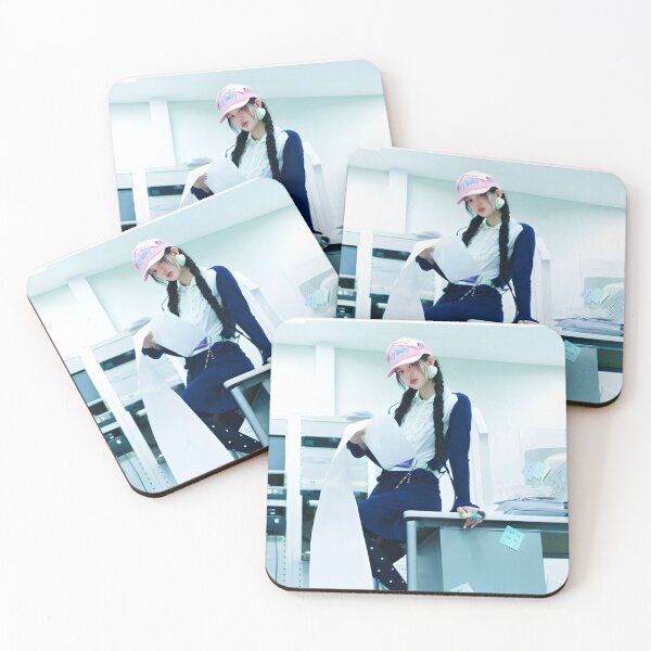 Item preview, Minju — Not Cute Anymore Aesthetic Print designed and sold by Valereekmerch.
