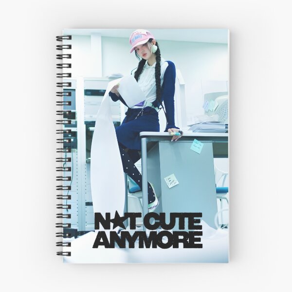Item preview, Minju — Not Cute Anymore Aesthetic Print designed and sold by Valereekmerch.