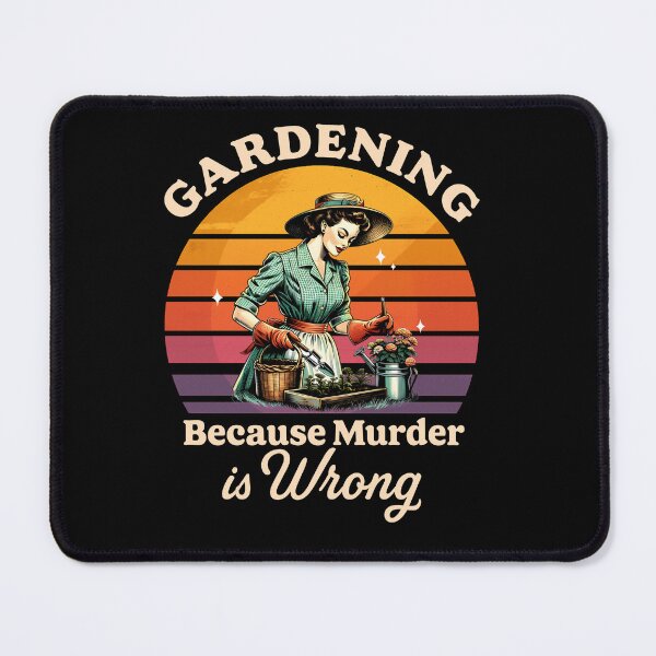 Item preview, Funny Retro Gardening Pun Gift designed and sold by TinaMDedrick.