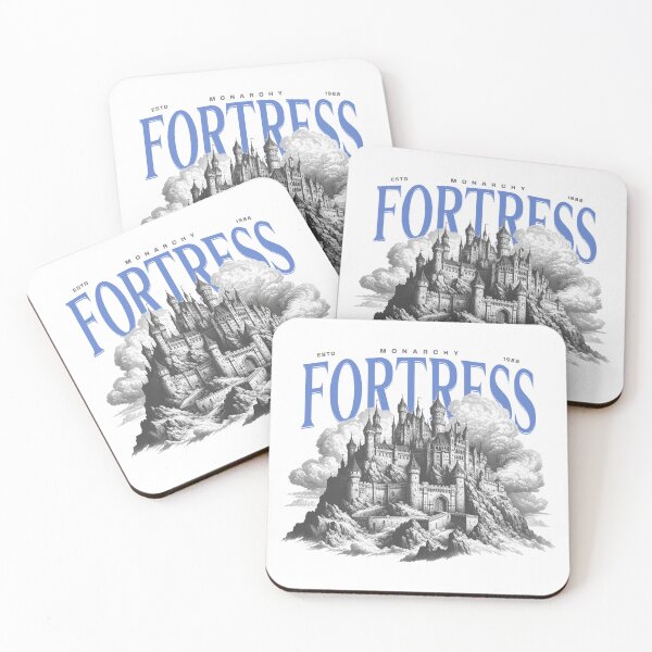Item preview, Fortress Monarchy – Kingdom on the Mountain designed and sold by pixorygraphix.