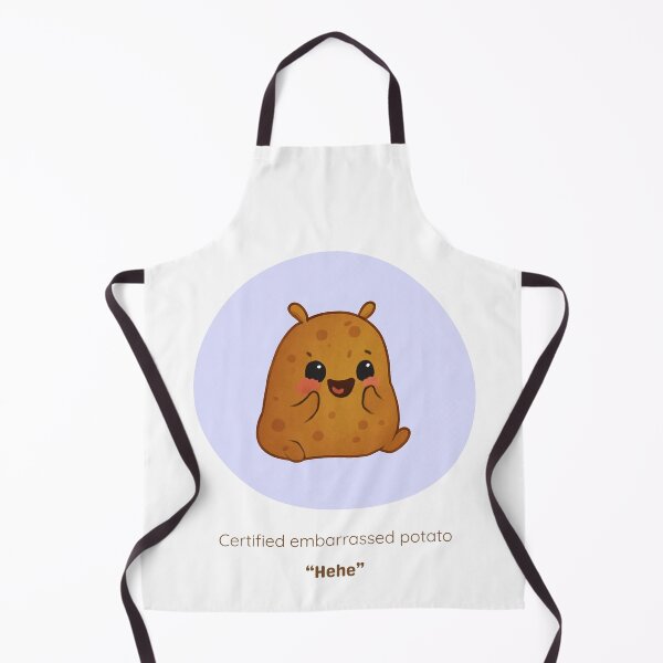 Item preview, Certified Embarrassed Potato – “Hehe” Cute Kawaii Design designed and sold by JA-1994.