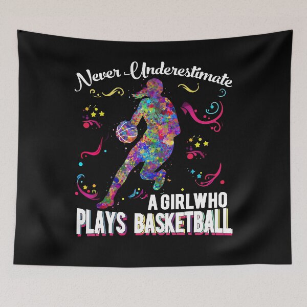 Item preview, Colorful Girl Basketball Player T-Shirt designed and sold by LarryMBrown.