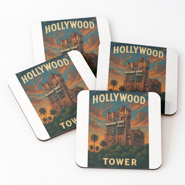 Item preview, The Hollywood Tower Hotel Los Angeles designed and sold by Places On Earth.