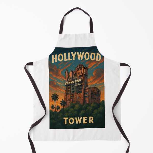 Item preview, The Hollywood Tower Hotel Los Angeles designed and sold by Places On Earth.