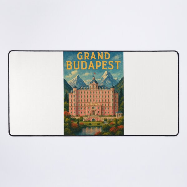 Item preview, Grand Budapest Hotel in Alpine Mountains designed and sold by Places On Earth.