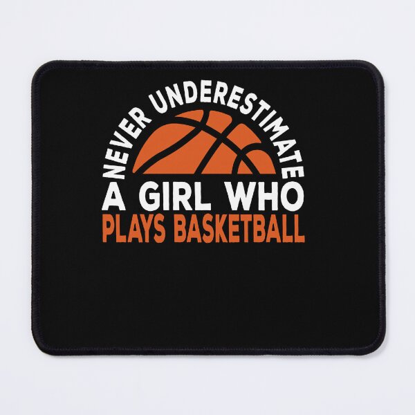 Item preview, Never Underestimate a Girl Basketball T-Shirt designed and sold by LashondaGreen89.