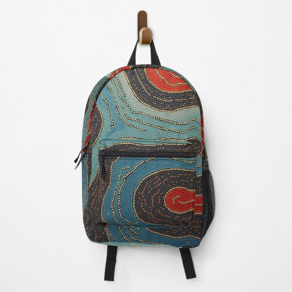 Item preview, Aboriginal Inspired Dot Art - With Two Rivers designed and sold by GrinGalore.