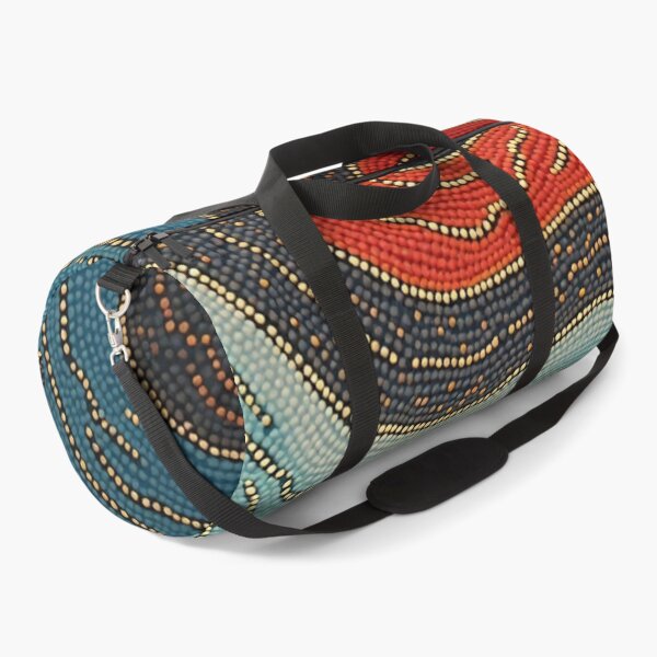 Item preview, Aboriginal Inspired Dot Art - With Two Rivers designed and sold by GrinGalore.