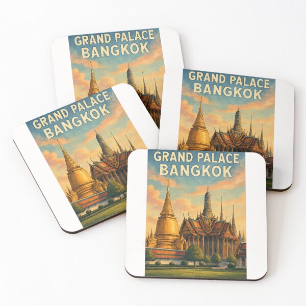 Item preview, Grand Palace Bangkok Sunset View designed and sold by Places On Earth.
