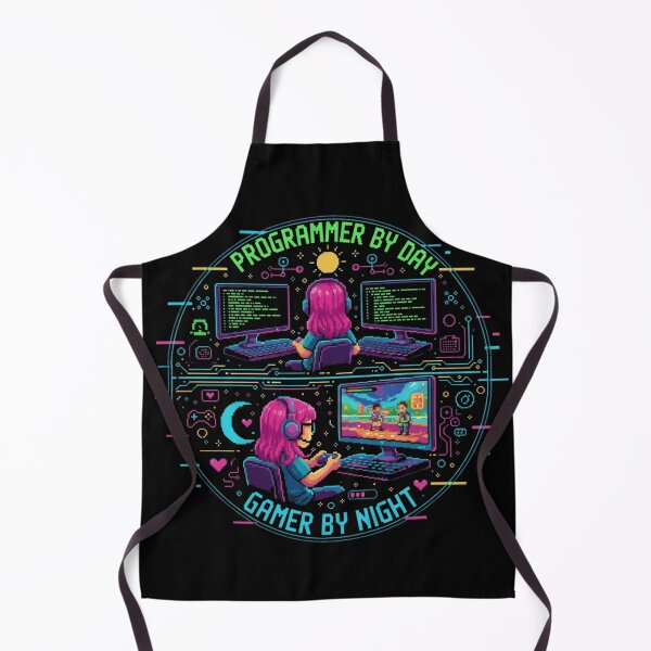 Artikelvorschau, Double Life Geek T-Shirt | Programmierer tagsüber, Gamer nachts | Weihnachtsgeschenk für Entwickler entworfen und verkauft von Artbesttopic.