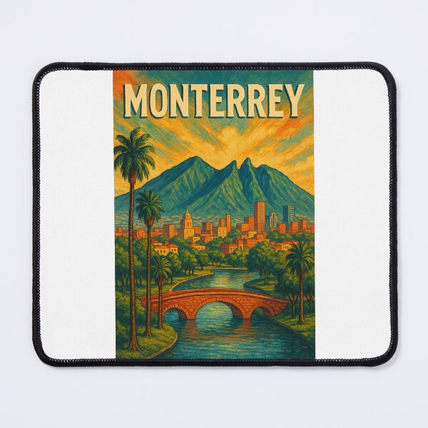 Item preview, Monterrey Bridge and Cerro de la Silla Vista designed and sold by Places On Earth.