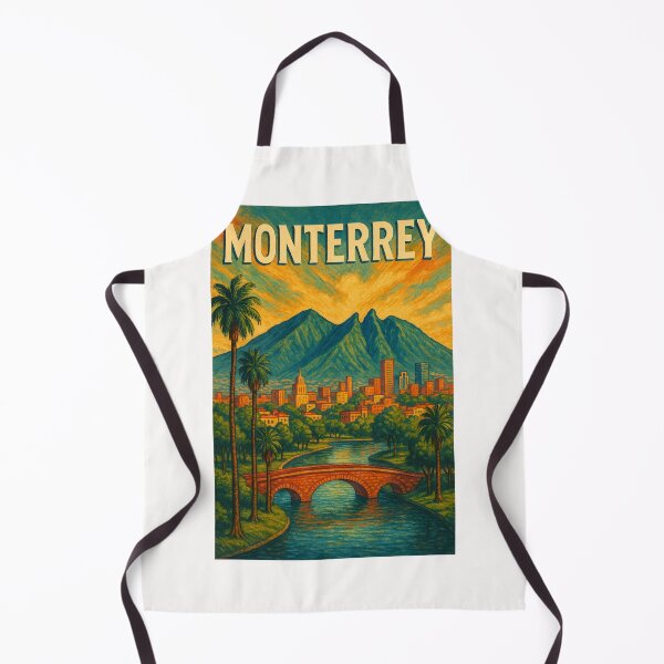 Item preview, Monterrey Bridge and Cerro de la Silla Vista designed and sold by Places On Earth.