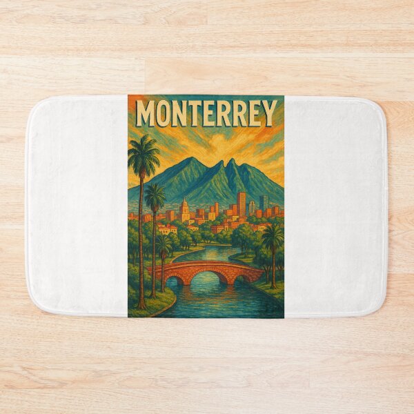 Item preview, Monterrey Bridge and Cerro de la Silla Vista designed and sold by Places On Earth.