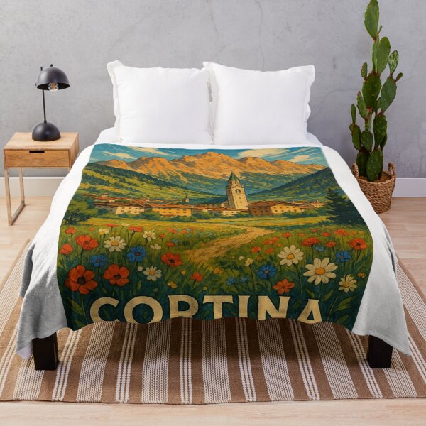 Item preview, Cortina d’Ampezzo Alpine Meadow with Dolomites designed and sold by Places On Earth.