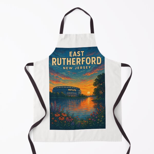 Item preview, East Rutherford Sunset with MetLife Stadium designed and sold by Places On Earth.