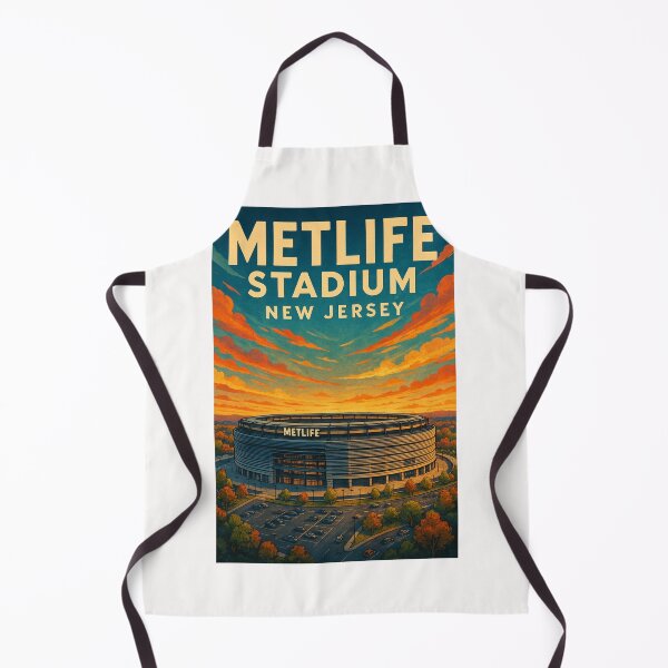 Item preview, MetLife Stadium from Parking View at Sunset designed and sold by Places On Earth.
