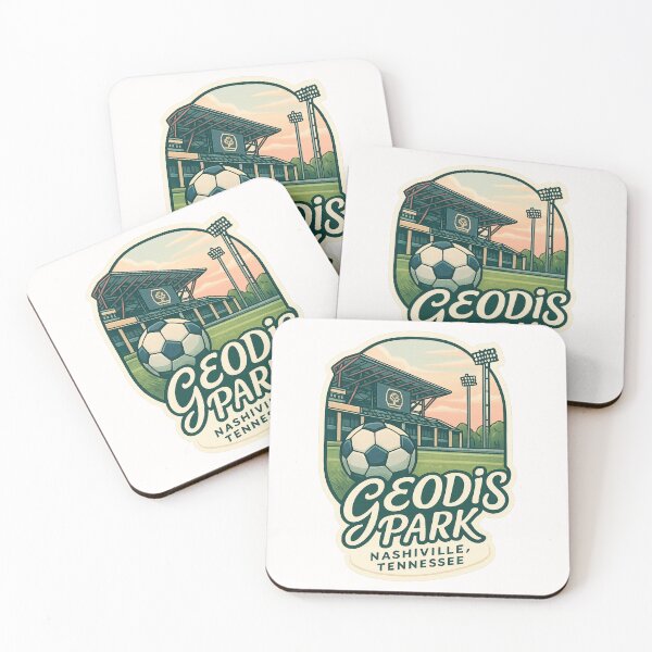 Item preview, Geodis Park Soccer Field with Nashville Skyline designed and sold by Places On Earth.
