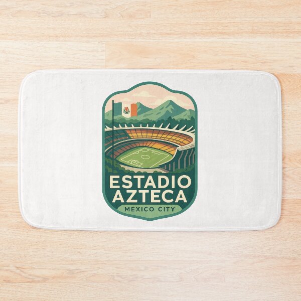 Item preview, Estadio Azteca and Volcano Peaks, Mexico City designed and sold by Places On Earth.