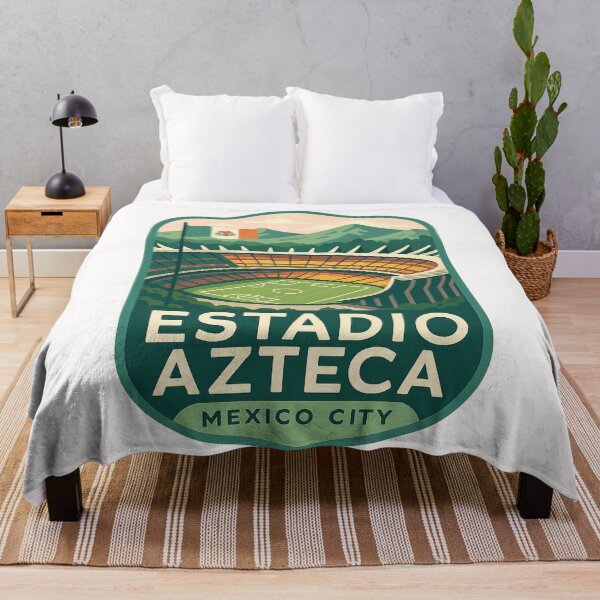 Item preview, Estadio Azteca and Volcano Peaks, Mexico City designed and sold by Places On Earth.