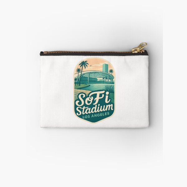 Item preview, SoFi Stadium Sunset and Palms, Los Angeles designed and sold by Places On Earth.
