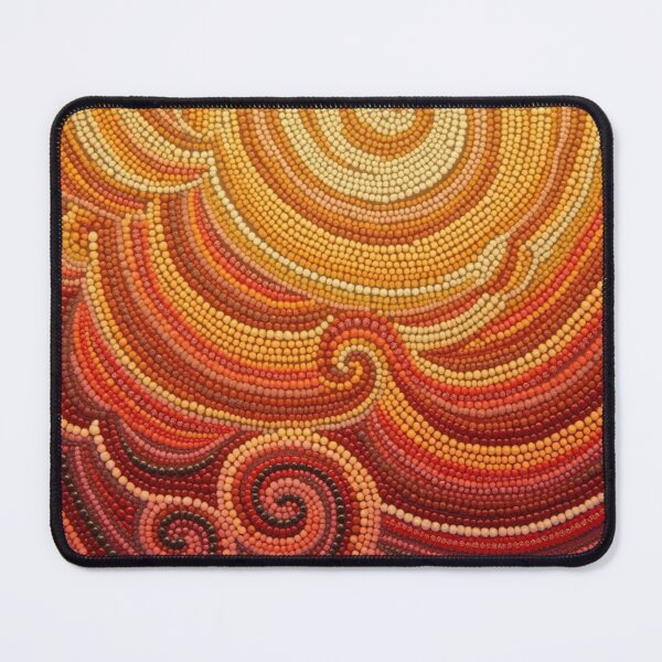 Item preview, Aboriginal Inspired Dot Art - Solar Waves designed and sold by GrinGalore.
