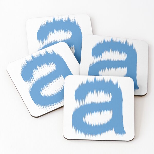 Item preview, Ikat alphabet letter style in "a" on white background, designed and sold by WP-7824.