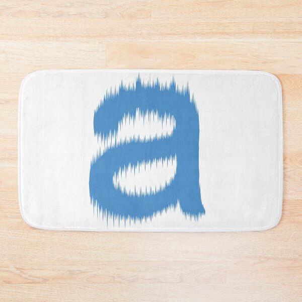 Item preview, Ikat alphabet letter style in "a" on white background, designed and sold by WP-7824.
