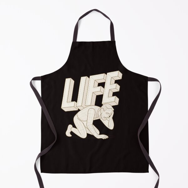 Item preview, Life Is Crushing Me (3D Outline Art) designed and sold by Tadeusz1.