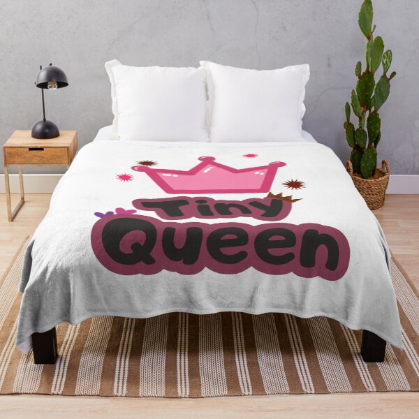 Item preview, Tiny Queen – Cute Baby Girl Quote Design designed and sold by CielaNoir.