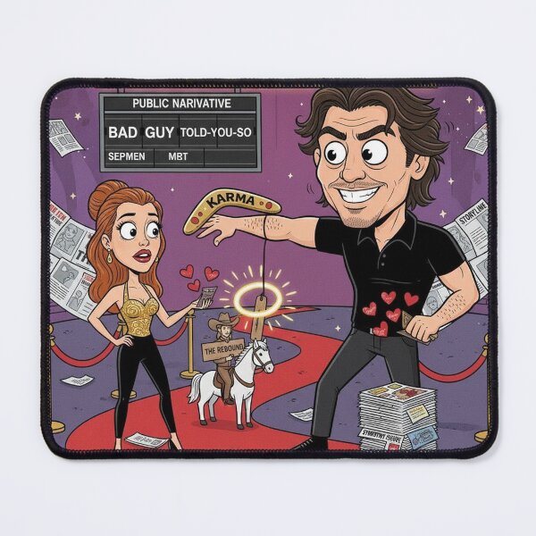 Item preview, Tom Cruise's 'Karma' Comment designed and sold by MemeTheNews.