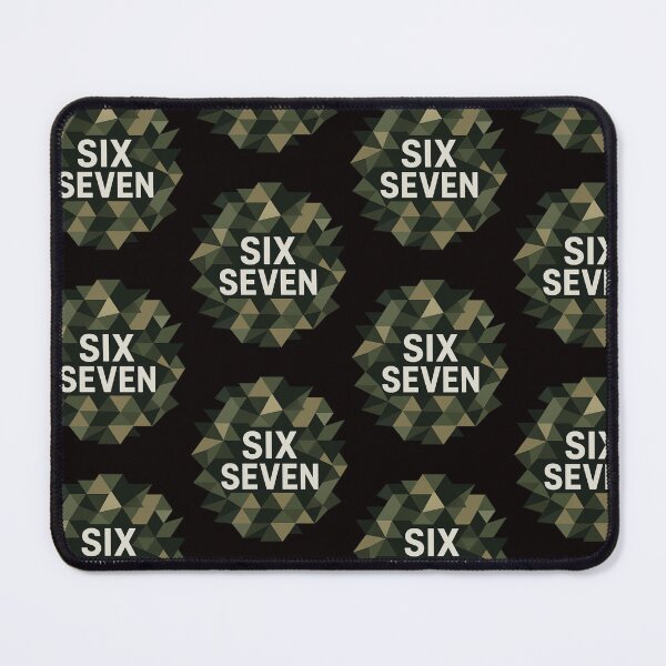 Item preview, “Camo Six Seven – Geometric Military Design” designed and sold by FrameFlow.