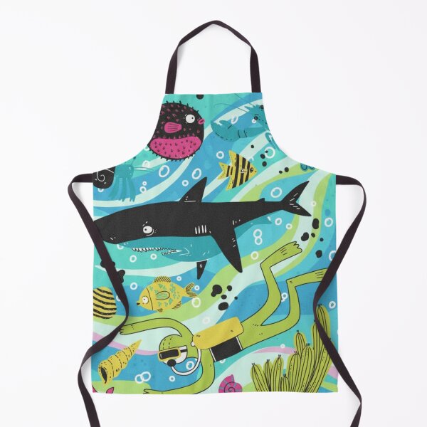 Item preview, Underwater Ocean Adventure Cartoon Pattern shirt designed and sold by anandsiva2703.