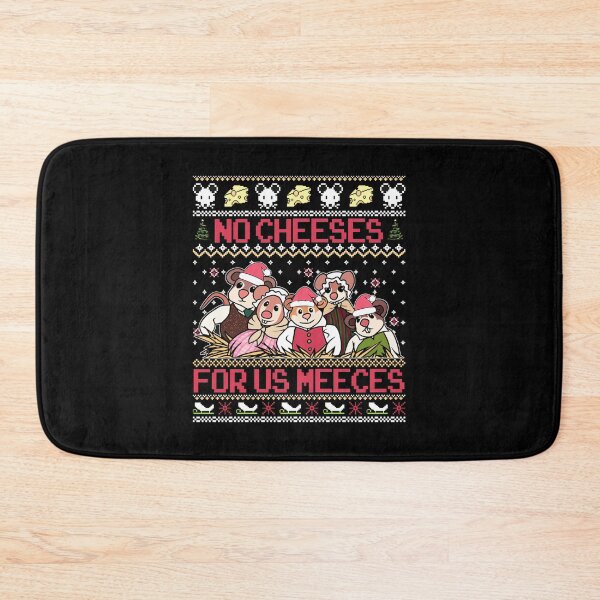 Item preview, No Cheeses For Us Meeces Christmas Jumper, Funny Mouse Xmas, Cute Cheese Lover, Adorable Holiday designed and sold by Shop-Cardinalch.
