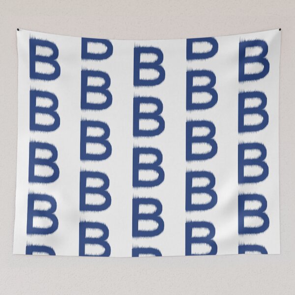 Item preview, Ikat alphabet letter style in "B" designed and sold by WP-7824.