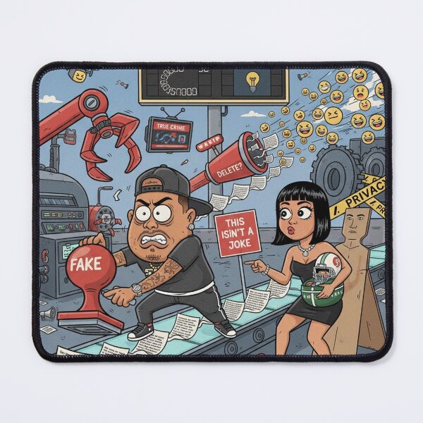 Item preview, Offset Denies 'My Kid' Post designed and sold by MemeTheNews.