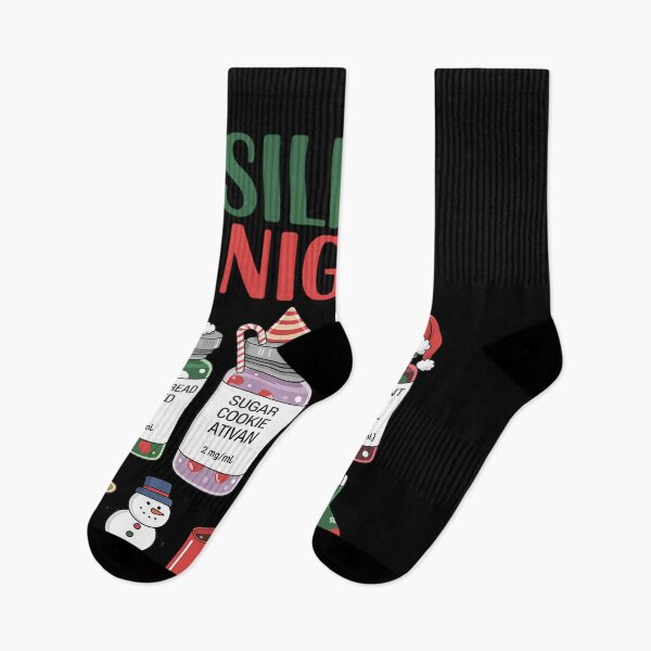 Item preview, Silent Night Christmas Nurse- Medical Holiday designed and sold by VasilisLamArt.