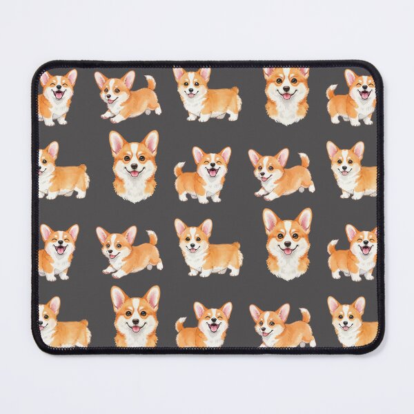 Artikelvorschau, Corgi-Set entworfen und verkauft von Playful Strokes pom@pom.