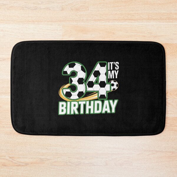Item preview, 34 Birthday Soccer  designed and sold by jkrphoto.