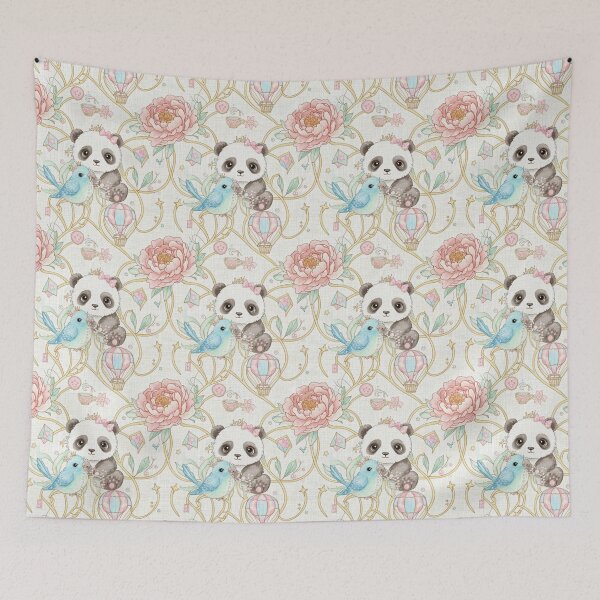 Item preview, Royal Panda & Bluebird Whimsy designed and sold by SunniDaze6.