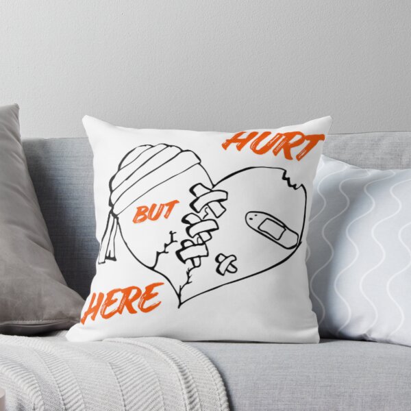 Item preview, Dark Aesthetic “Hurt But Here” Quote designed and sold by BoldFoxDesigns.