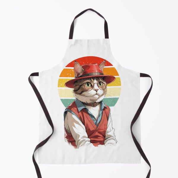 Item preview, Retro Stylish Cat designed and sold by yuki-hana.